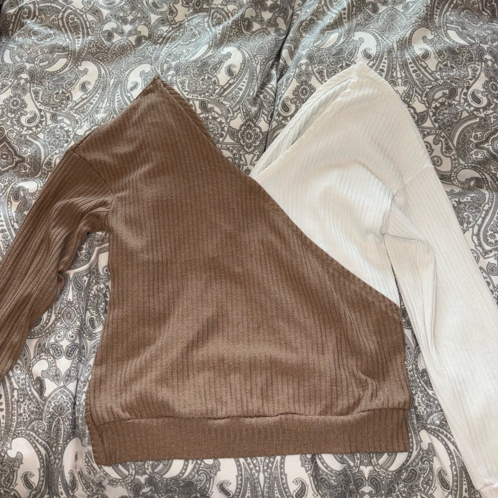 Worn one time low back sweater